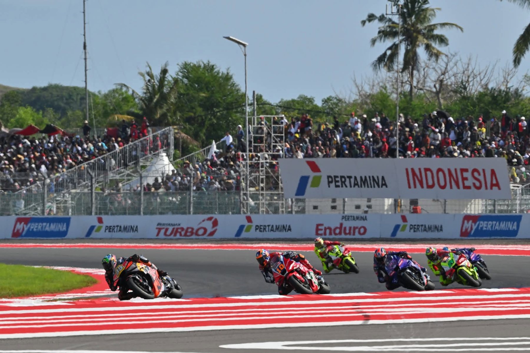 Race weekend at the Pertamina Mandalika International Circuit.